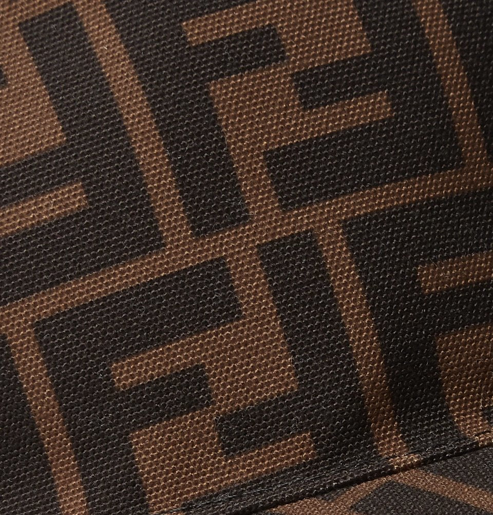 FENDI FF RELOADED JACQUARD BASEBALL CAP