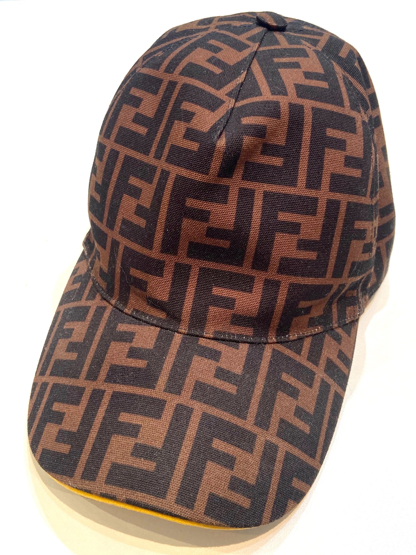 FENDI FF RELOADED JACQUARD BASEBALL CAP
