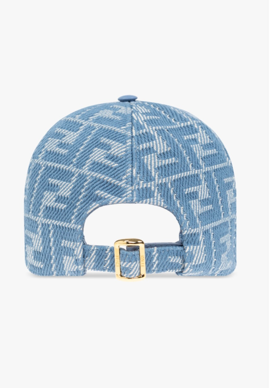 FENDI FF JACQUARD BASEBALL CAP