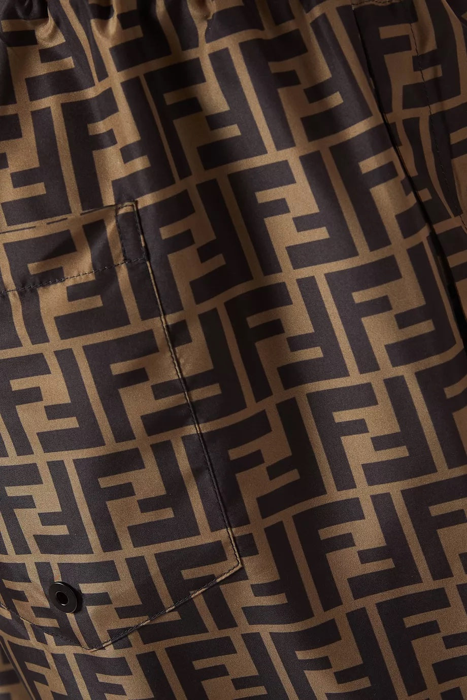FENDI FF NYLON JOGGING TRACK PANTS