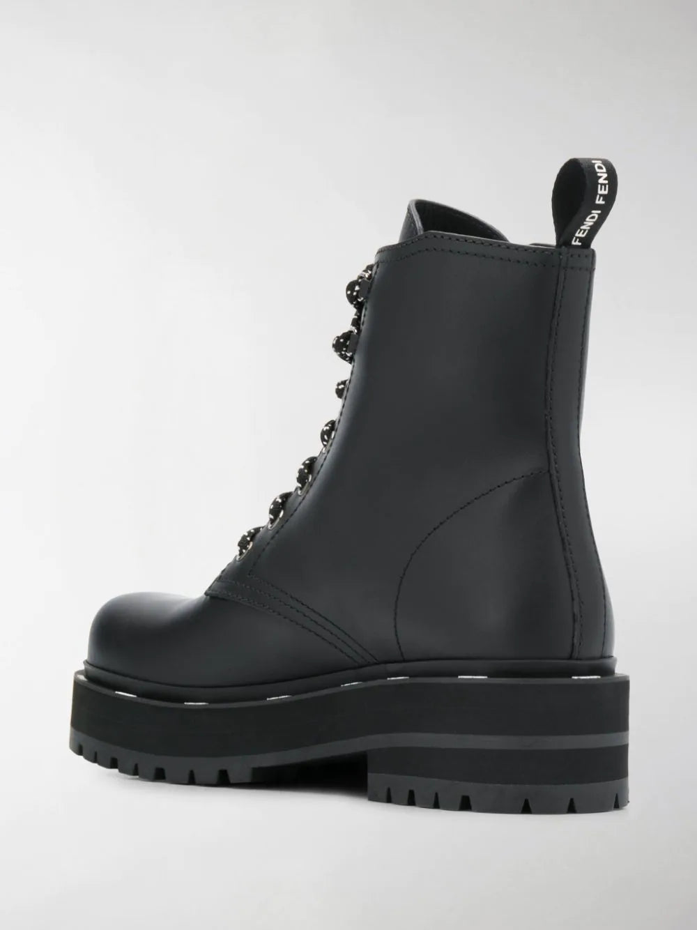 FENDI FFREEDOM BIKER STYLE BOOTS