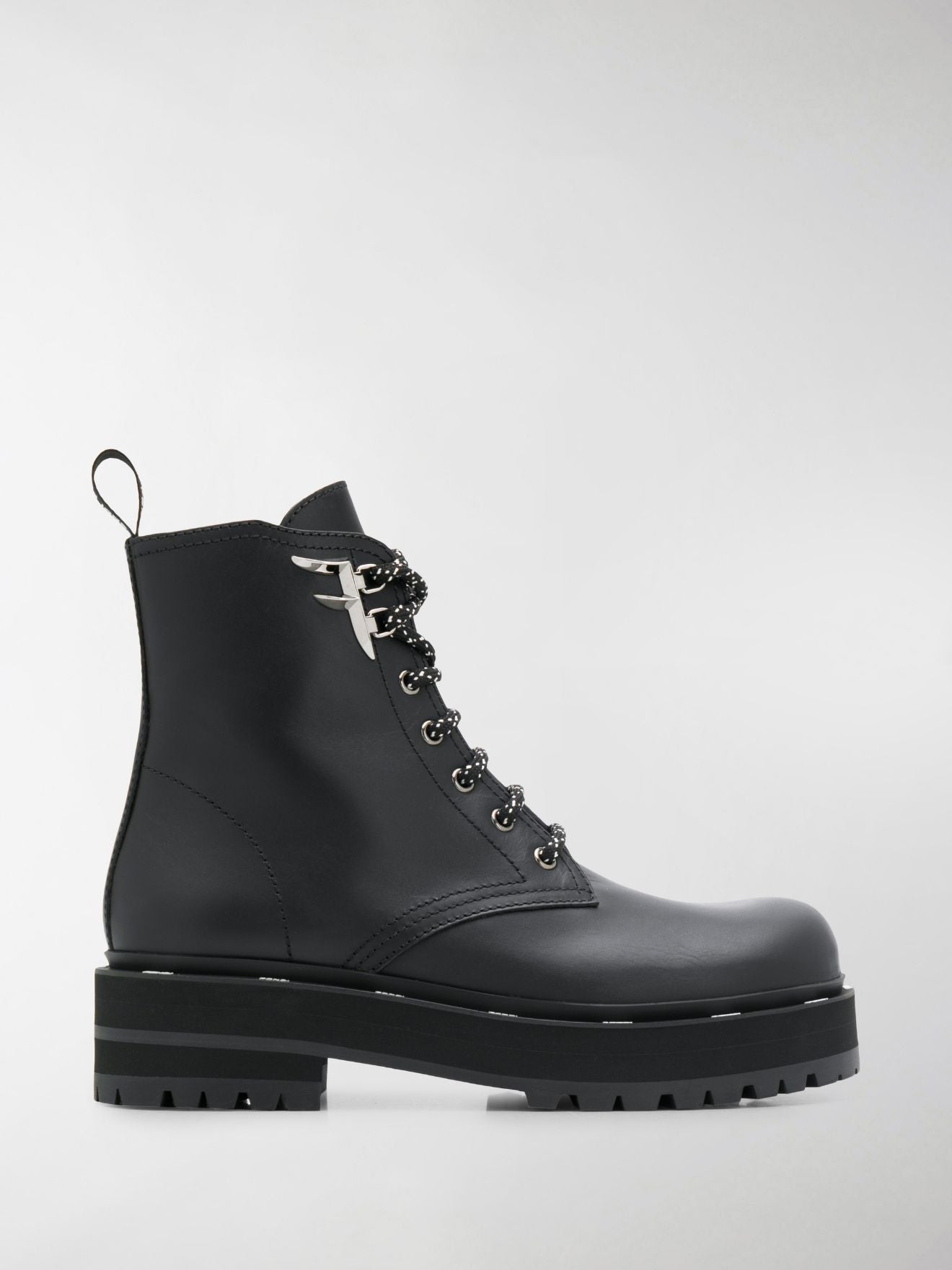 FENDI FFREEDOM BIKER STYLE BOOTS