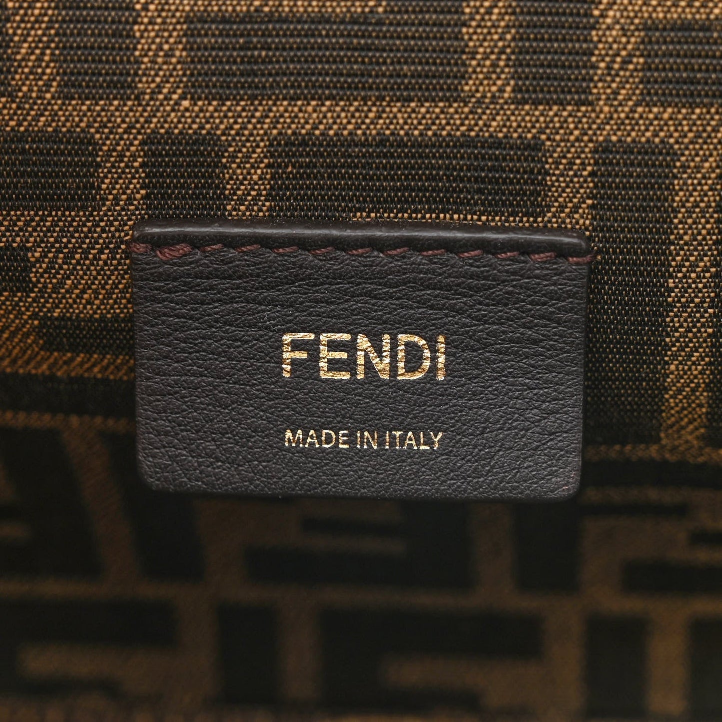 FENDI FENDI FIRST SMALL NAPPA LEATHER BAG