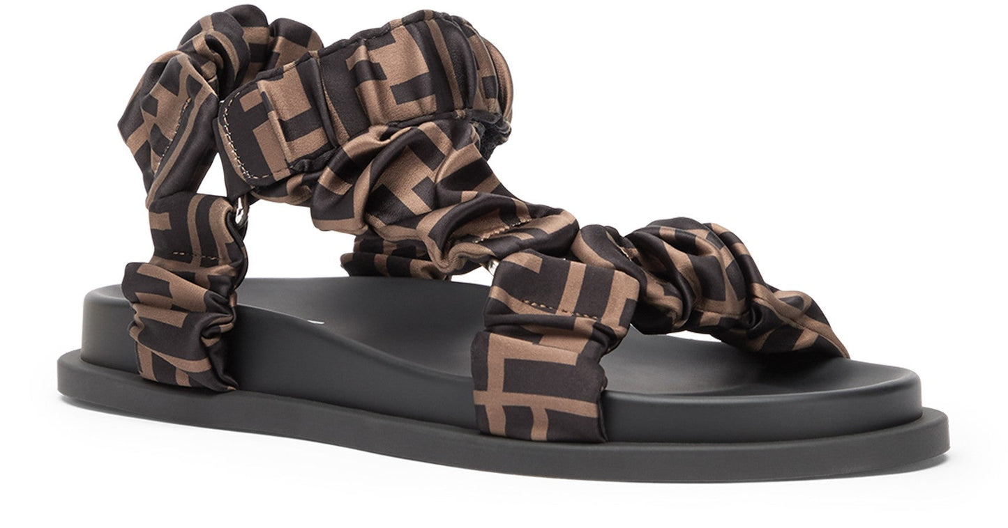 FENDI FF FEEL LOGO SPORT SANDALS