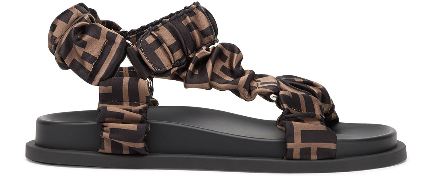 FENDI FF FEEL LOGO SPORT SANDALS