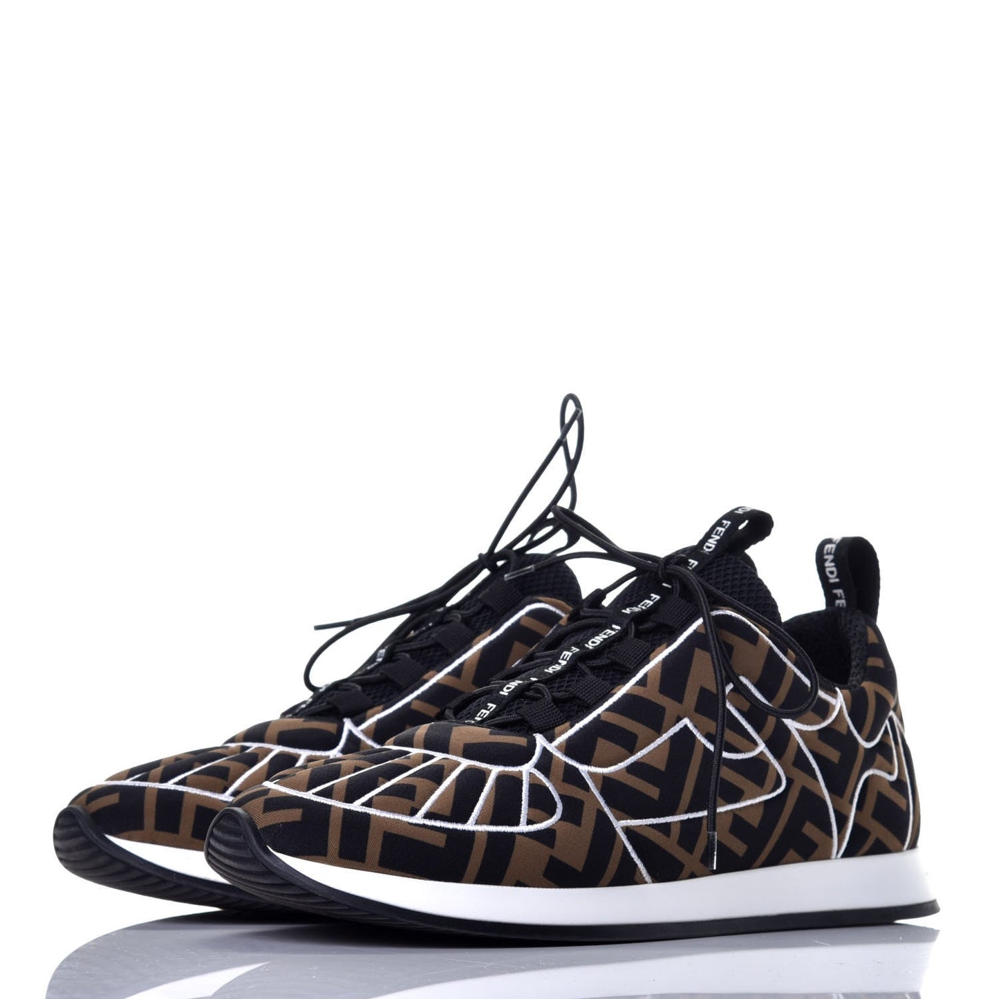 FENDI FREEDOM FF STRETCH SNEAKERS