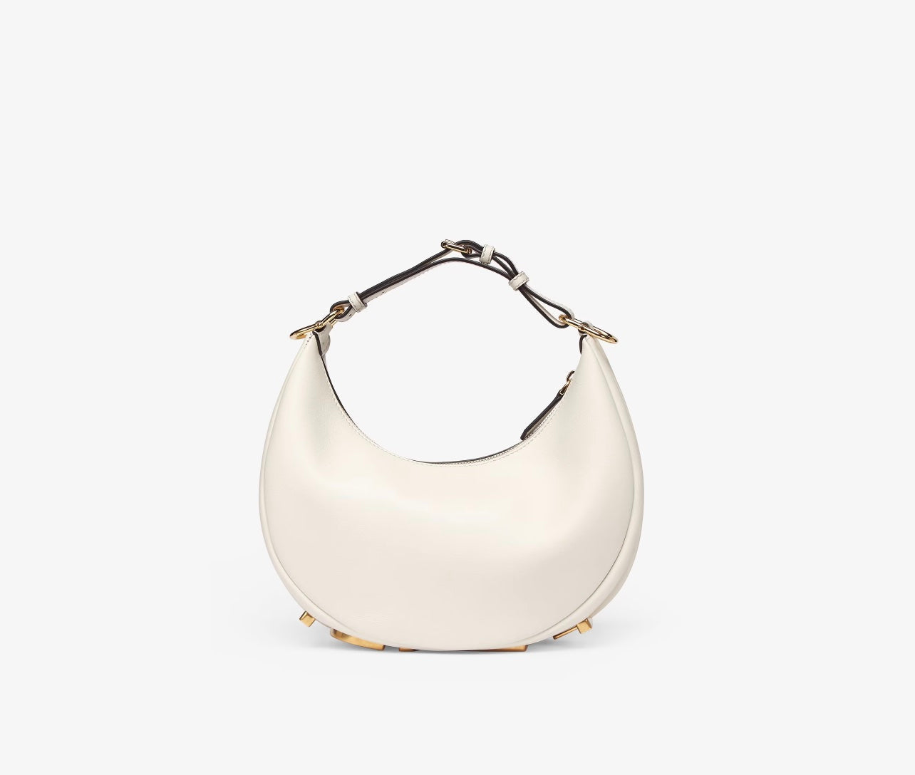 FENDI FENDIGRAPHY SMALL CALFSKIN LEATHER SHOULDER BAG