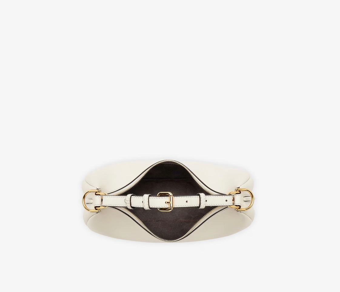 FENDI FENDIGRAPHY SMALL CALFSKIN LEATHER SHOULDER BAG