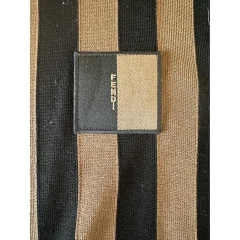 FENDI J PEQUIN STRIPED SWEATER