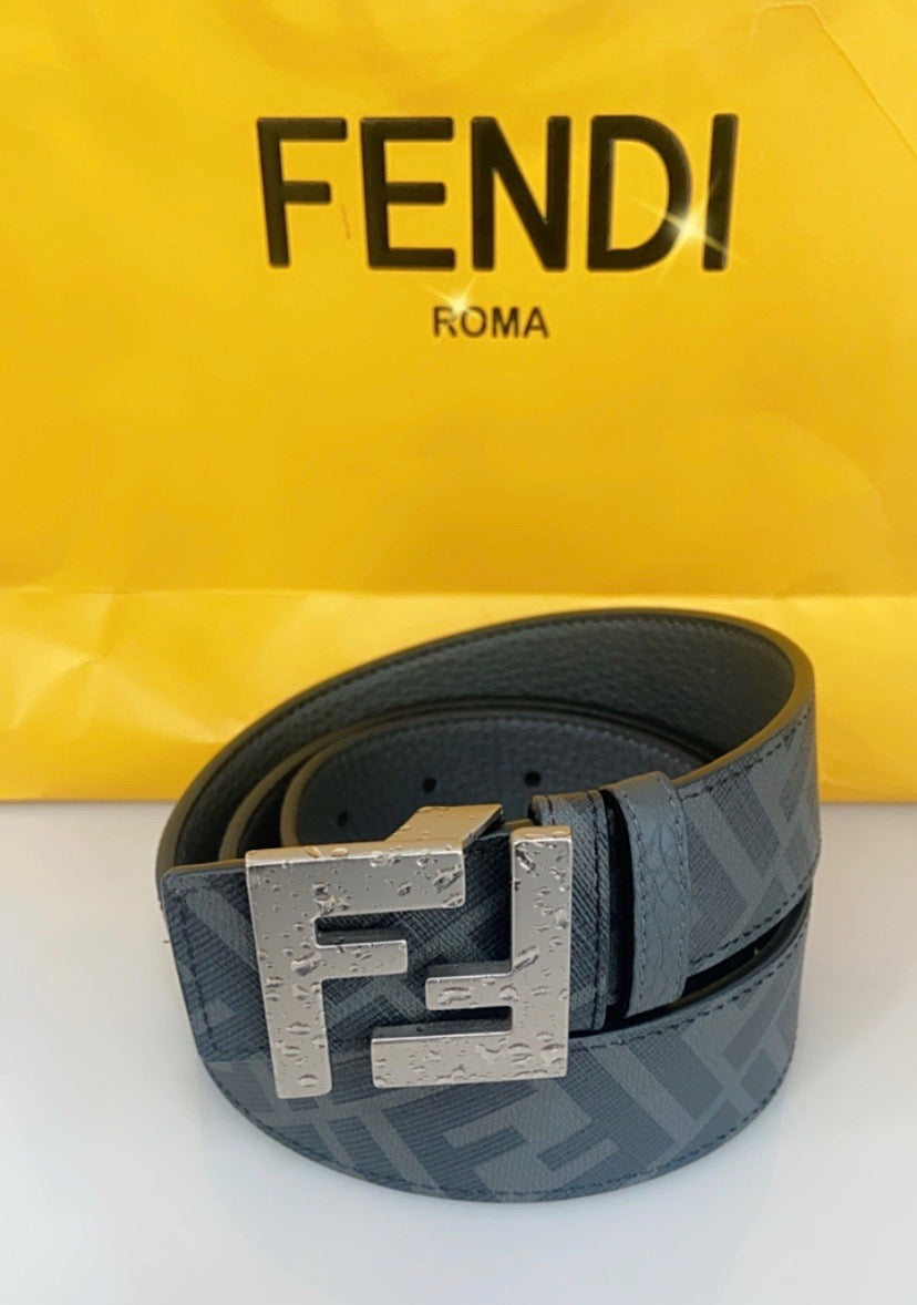 FENDI LIMITED EDITION FF BUCKLE REVERSIBLE BELT