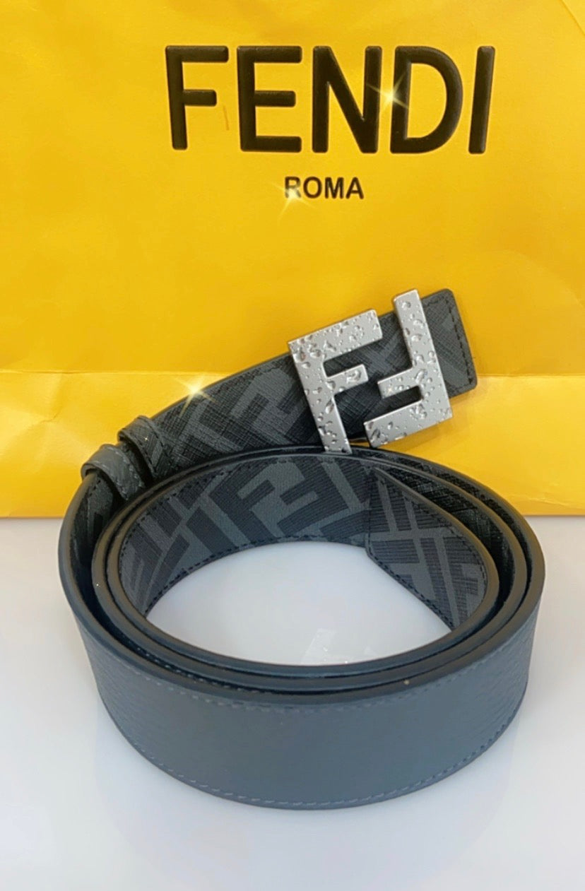 FENDI LIMITED EDITION FF BUCKLE REVERSIBLE BELT