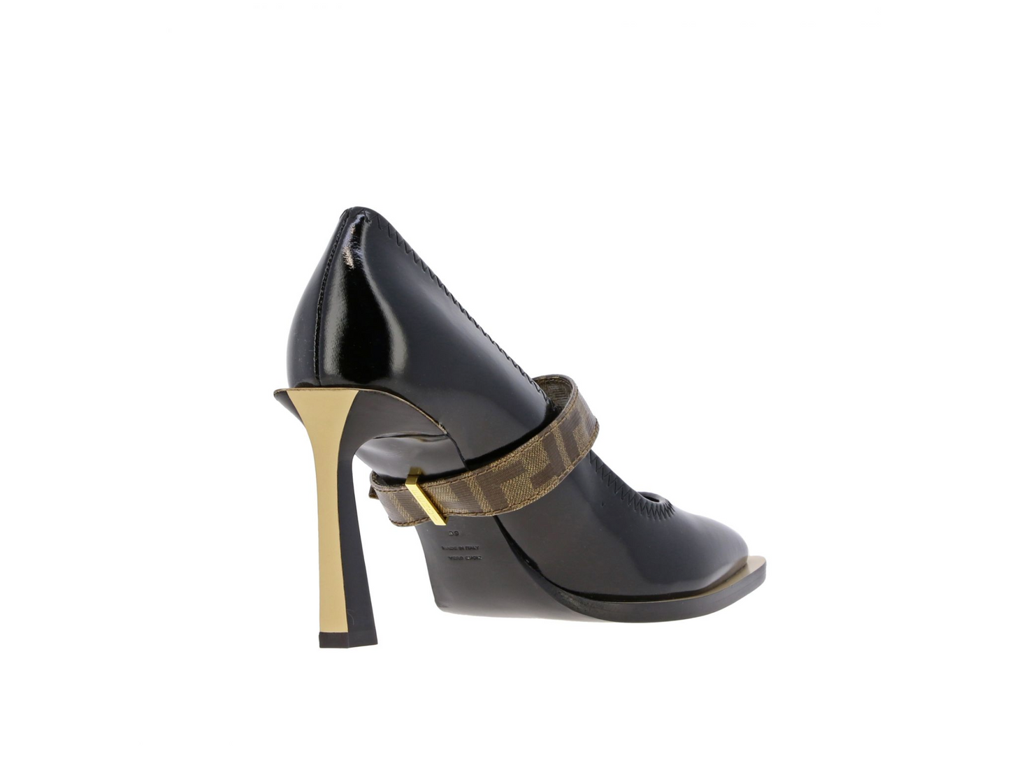 FENDI MARY JANE FFRAME COURT PUMPS