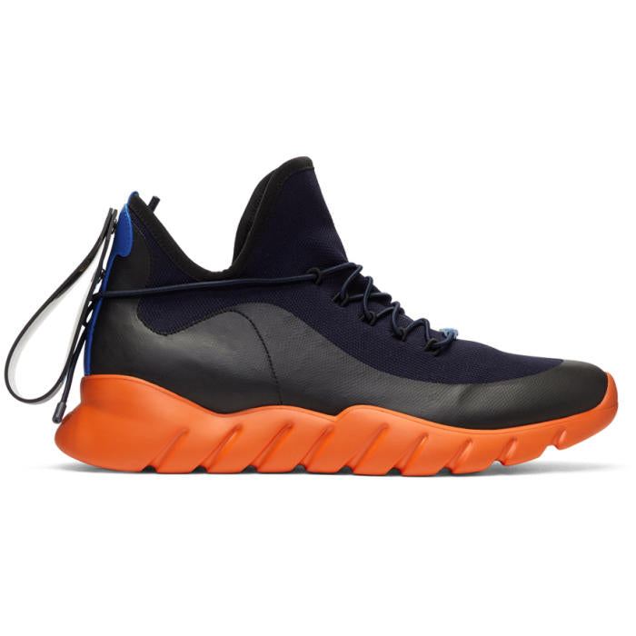 FENDI MEN'S RUNWAY HIGH-TOP SCUBA SNEAKERS