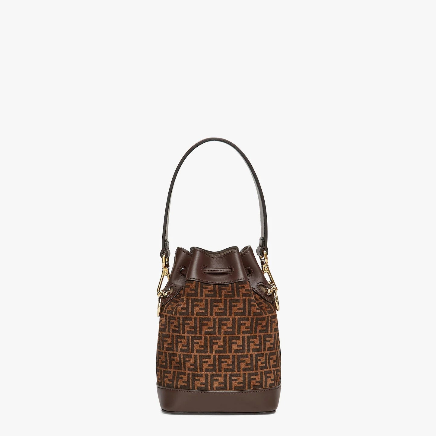 FENDI FF MINI  MON TRÉSOR BUCKET BAG WITH SHOULDER STRAP