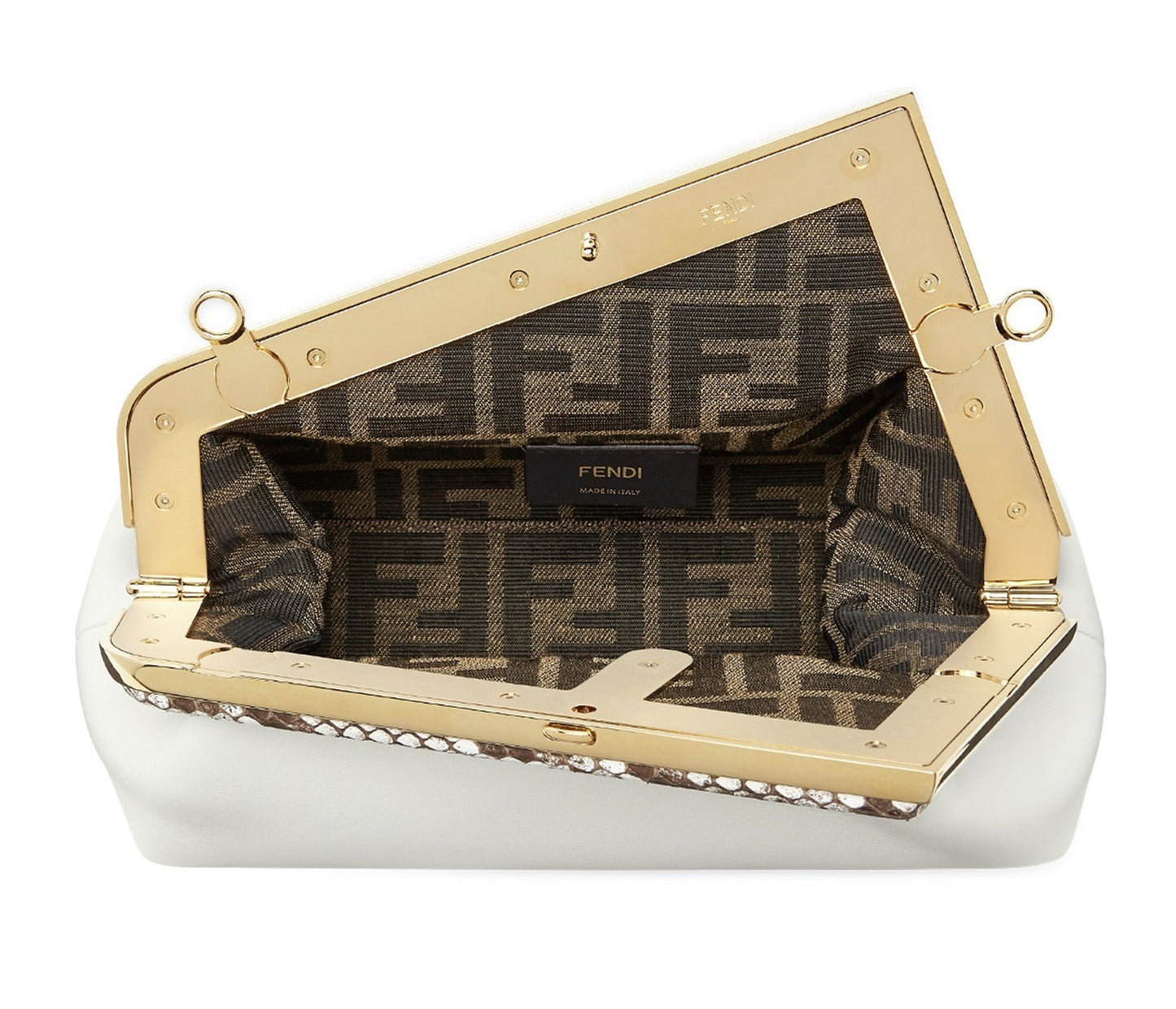 FENDI SMALL FENDI FIRST NAPPA LEATHER BAG