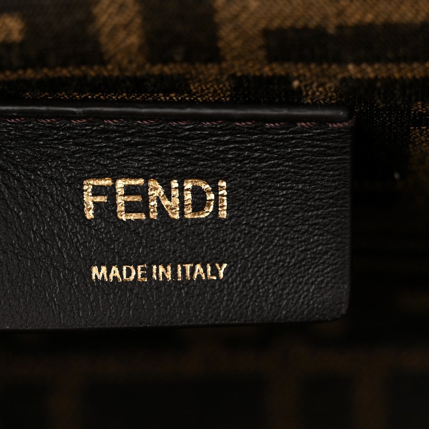 FENDI SMALL FENDI FIRST NAPPA LEATHER BAG