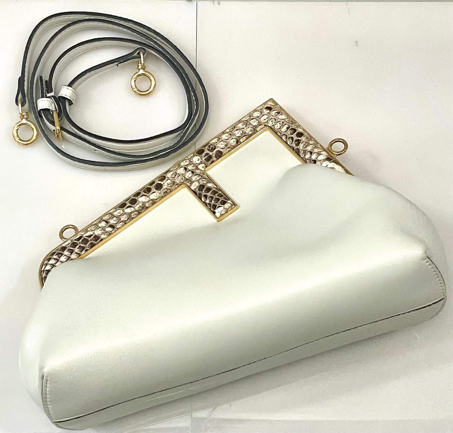 FENDI SMALL FENDI FIRST NAPPA LEATHER BAG