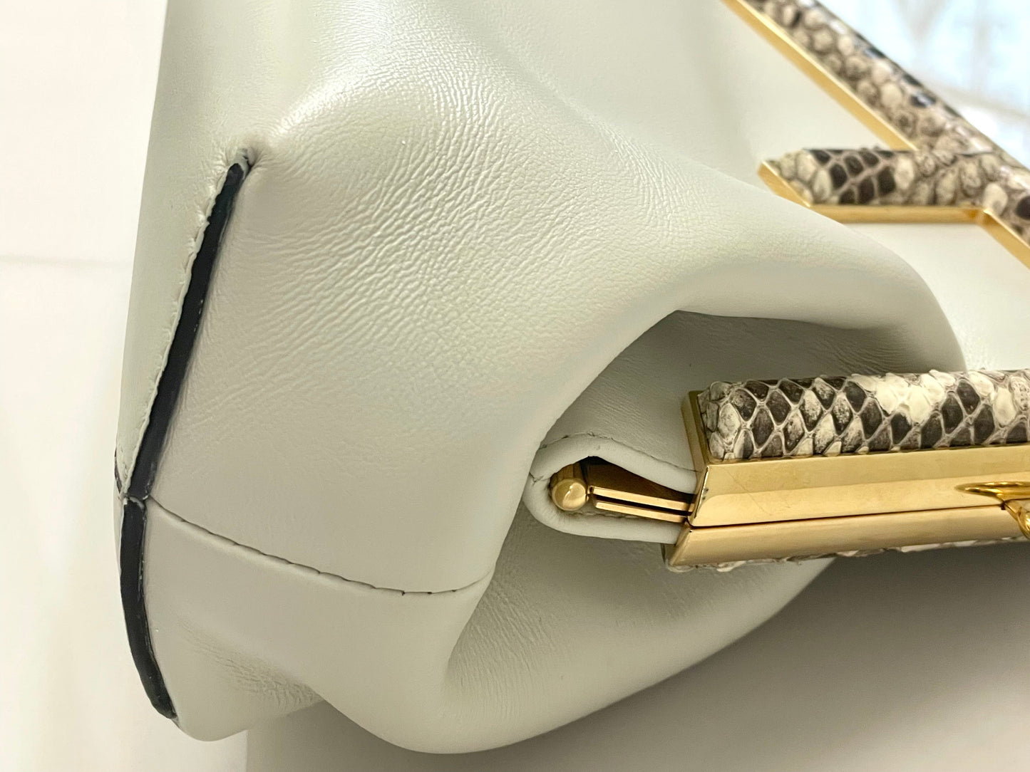 FENDI SMALL FENDI FIRST NAPPA LEATHER BAG