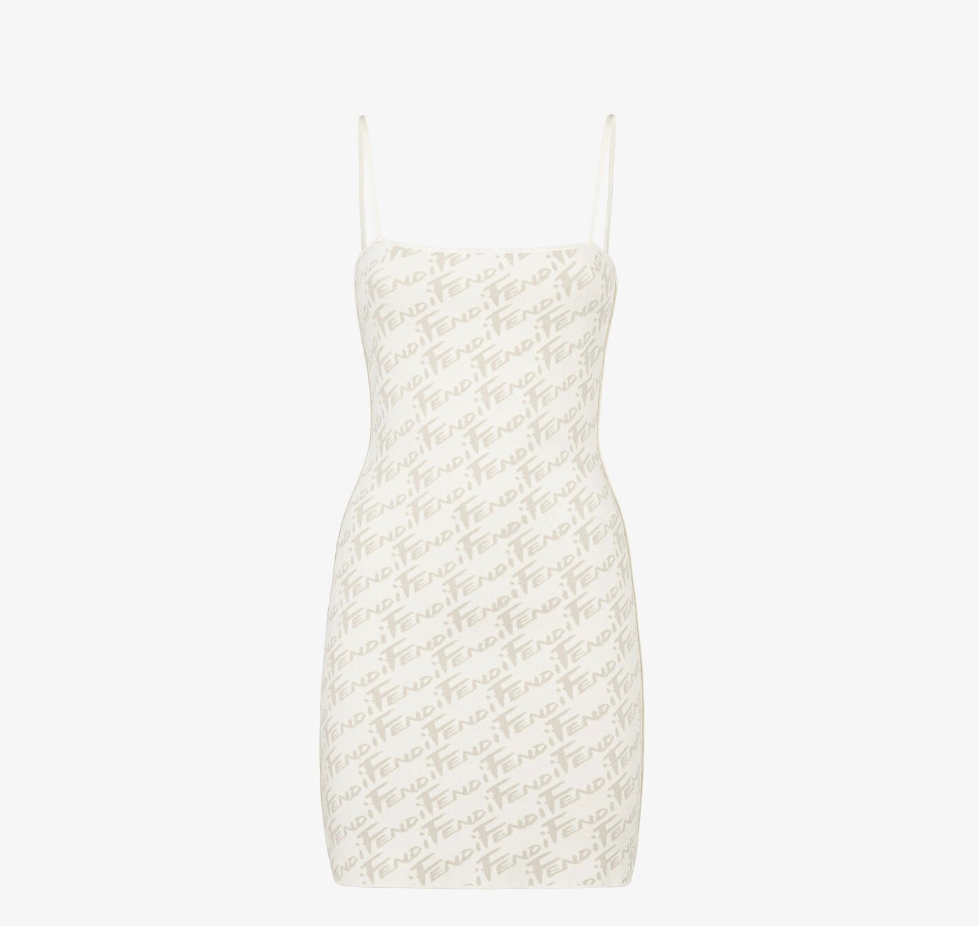 FENDI FF REVERSIBLE MINI DRESS
