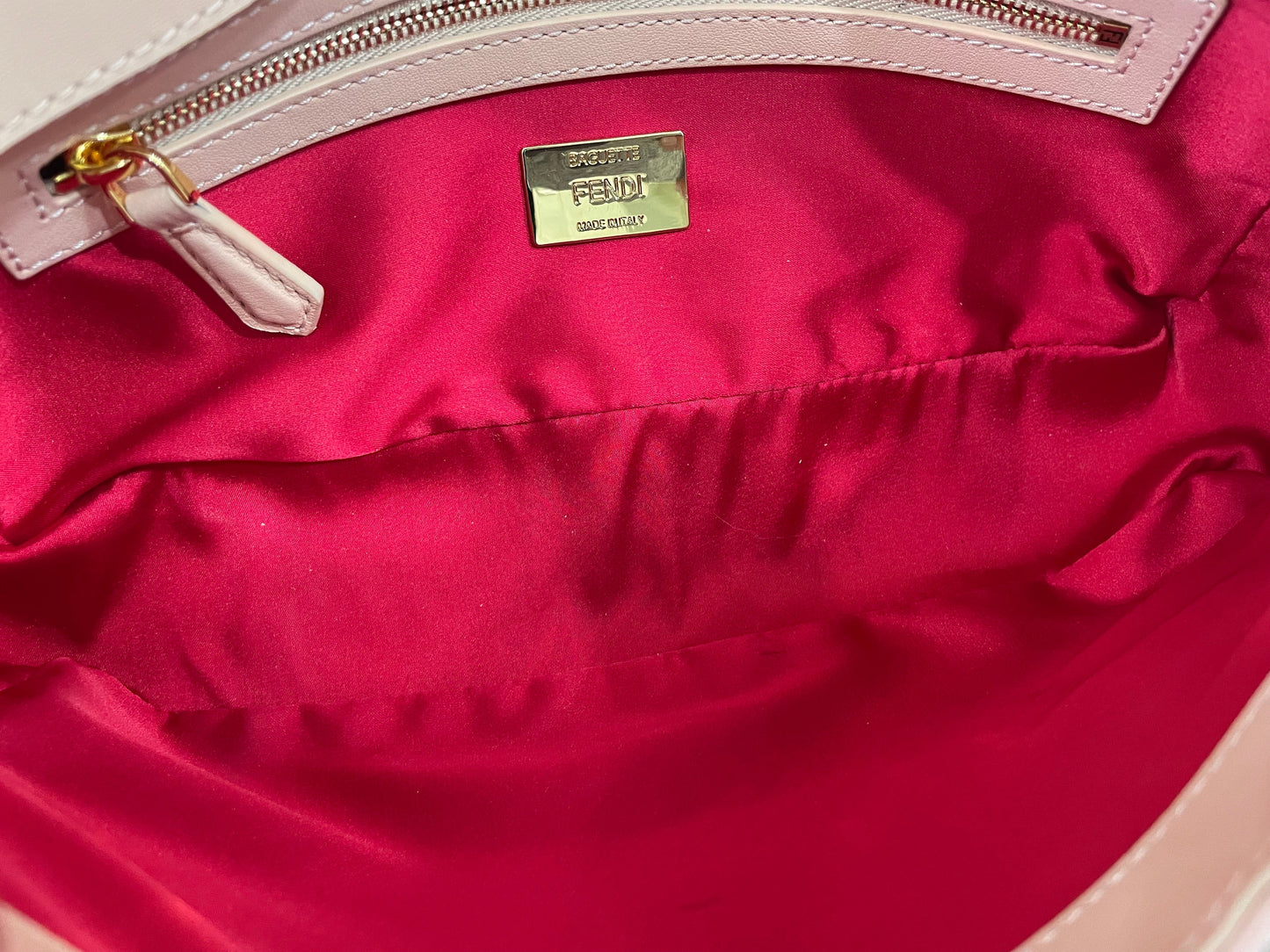 FENDI SEQUIN BAGUETTE SHOULDER BAG
