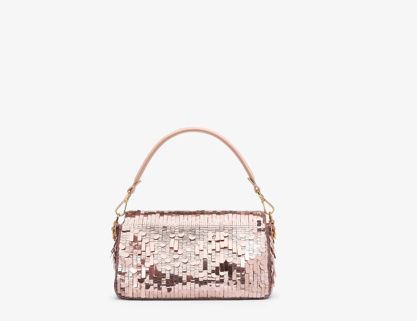 FENDI SEQUIN BAGUETTE SHOULDER BAG