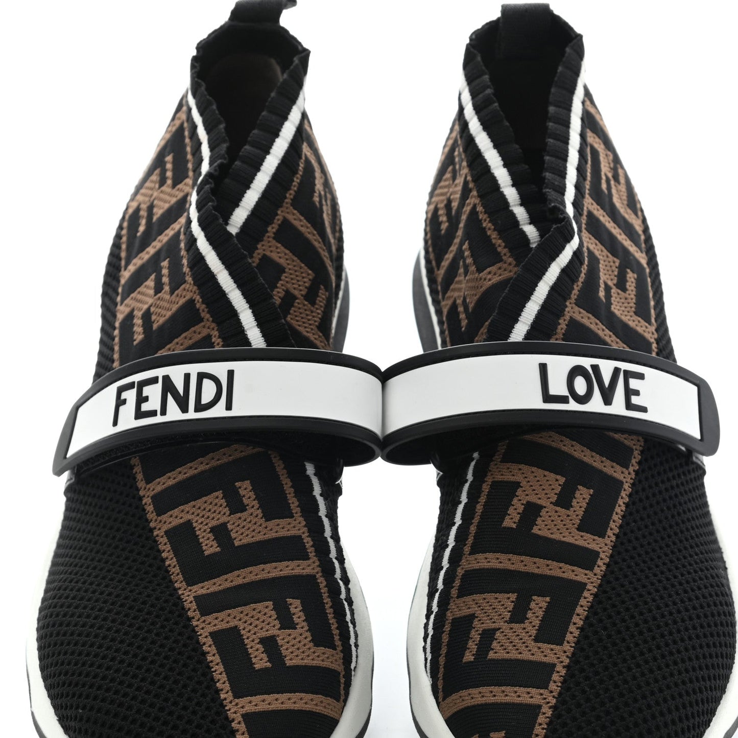 FENDI STRETCH YARN FF ZUCCA ROCKOKO SNEAKERS