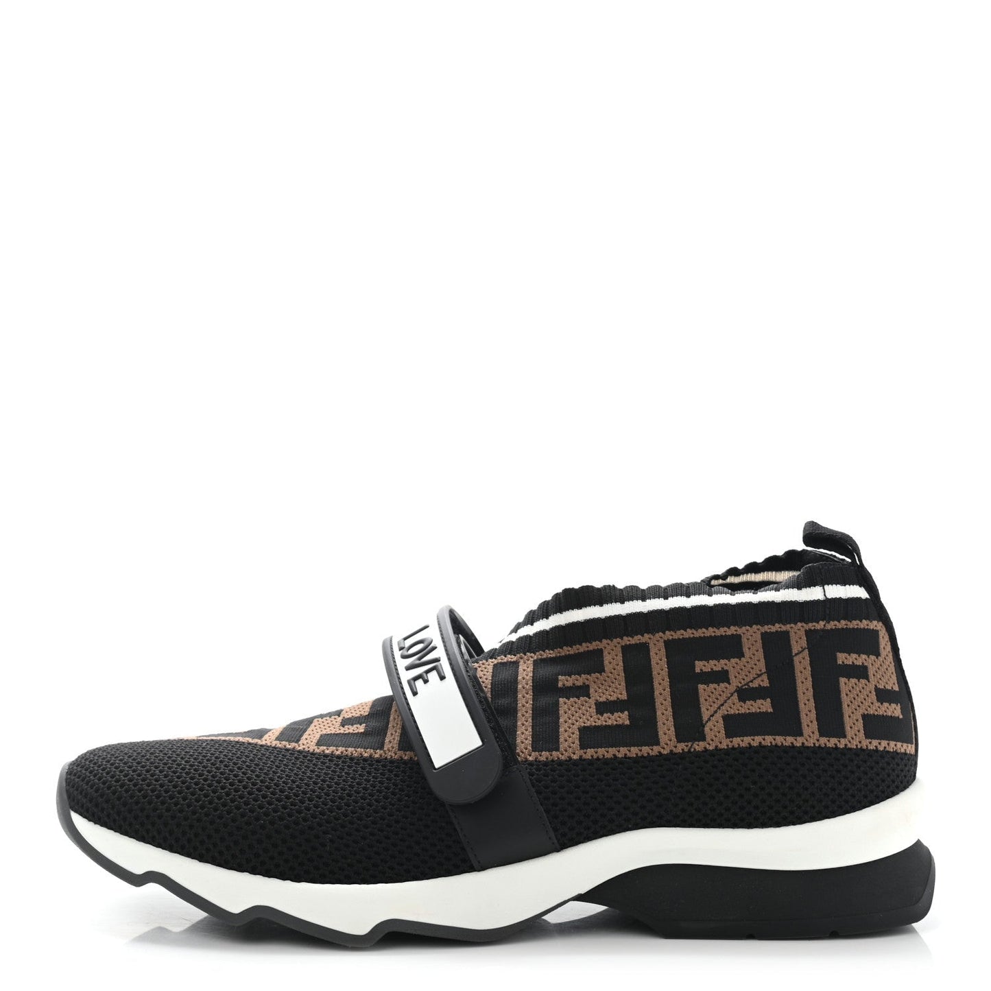 FENDI STRETCH YARN FF ZUCCA ROCKOKO SNEAKERS