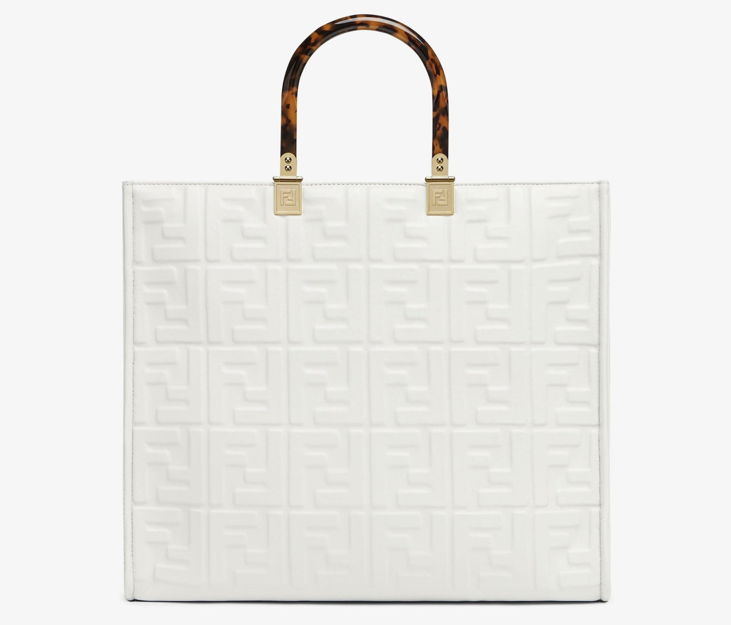 FENDI SUNSHINE MEDIUM LEATHER TOTE BAG