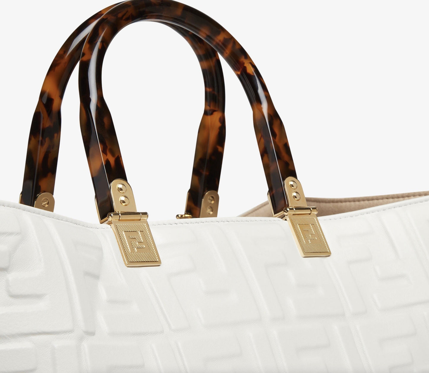 FENDI SUNSHINE MEDIUM LEATHER TOTE BAG