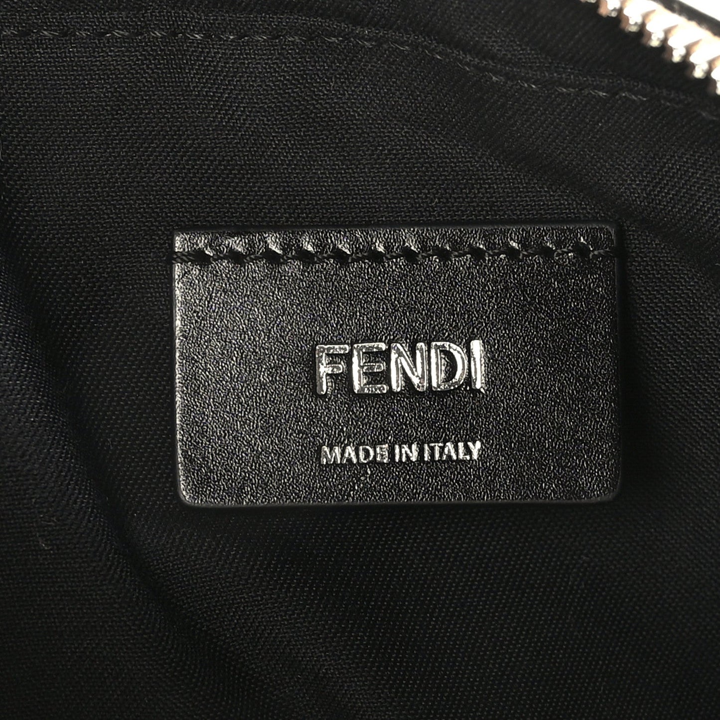 FENDI VITELLO FF 1974 DIAGONAL BI-COLOR CAMERA BAG