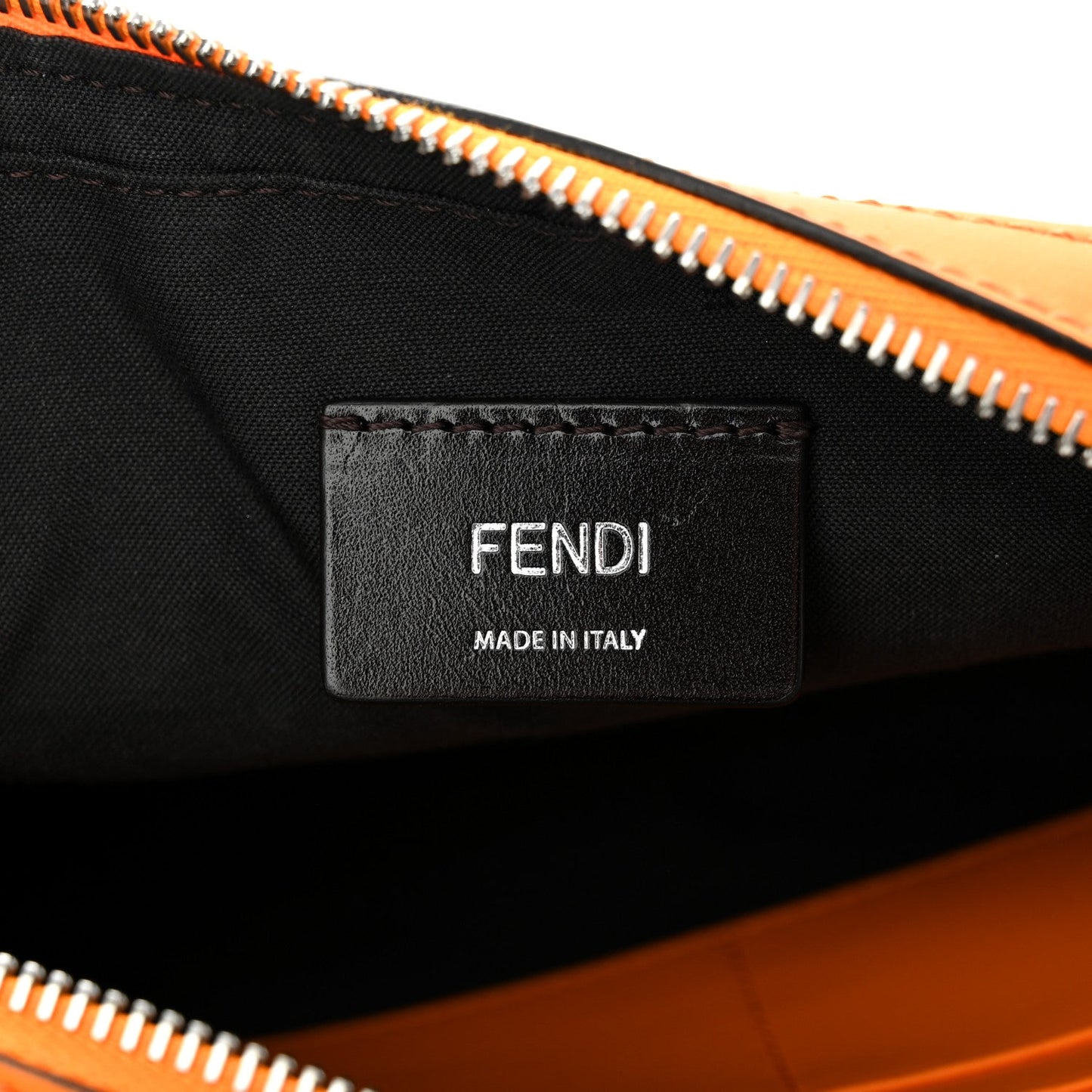 FENDI VITELLO LIBERTY CENTURY FF 1974 LOGO CAMERA BAG