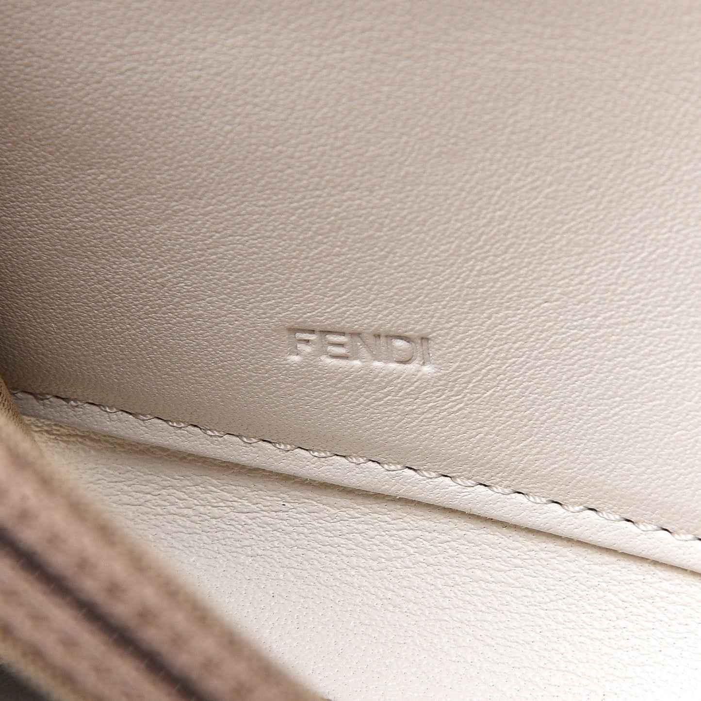 FENDI ZUCCHINO SPALMATI FF MULTICOLOR ZIP-AROUND WALLET