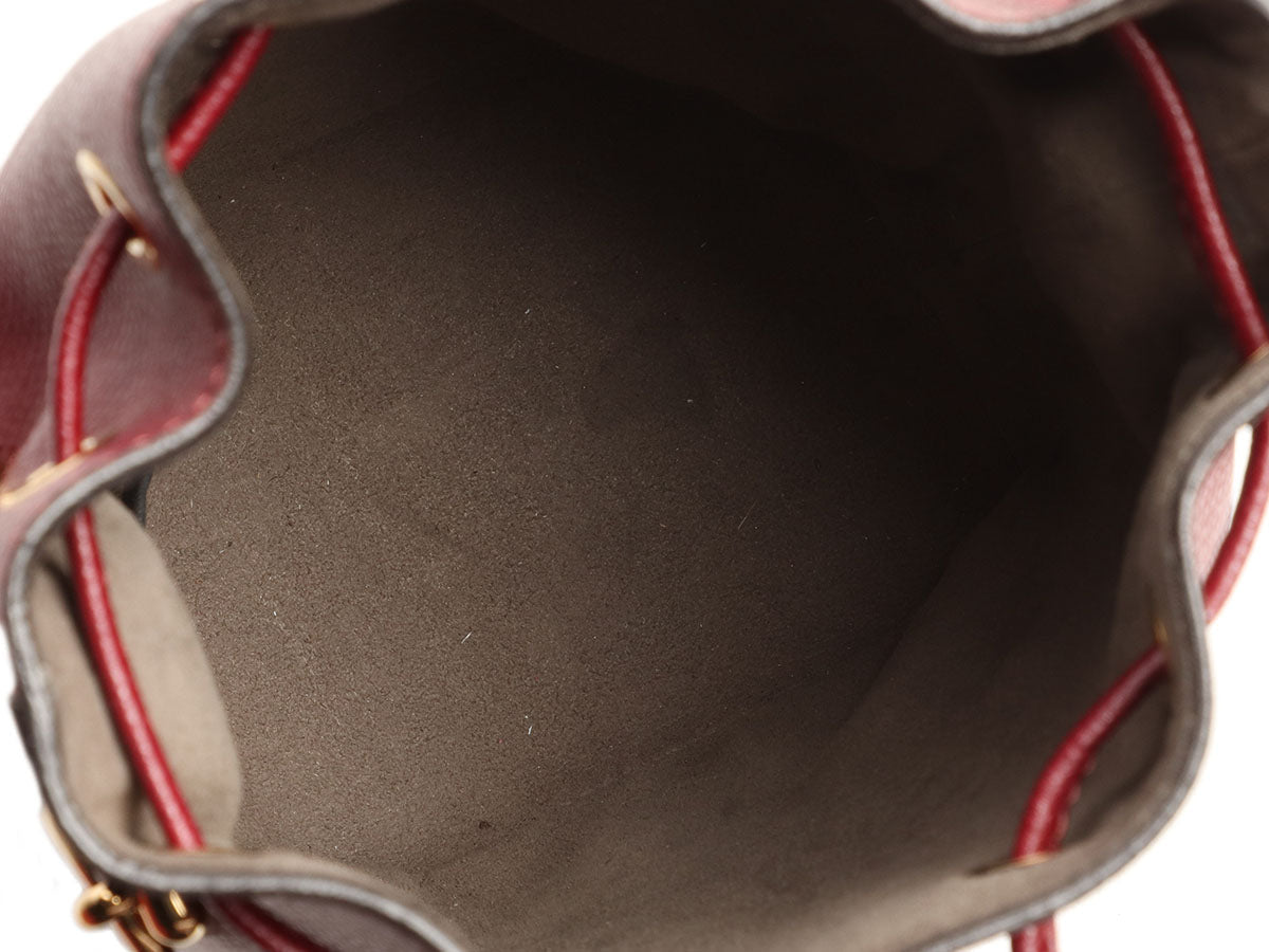 Fendi Mini Red Calfskin Mon TrÃ©sor