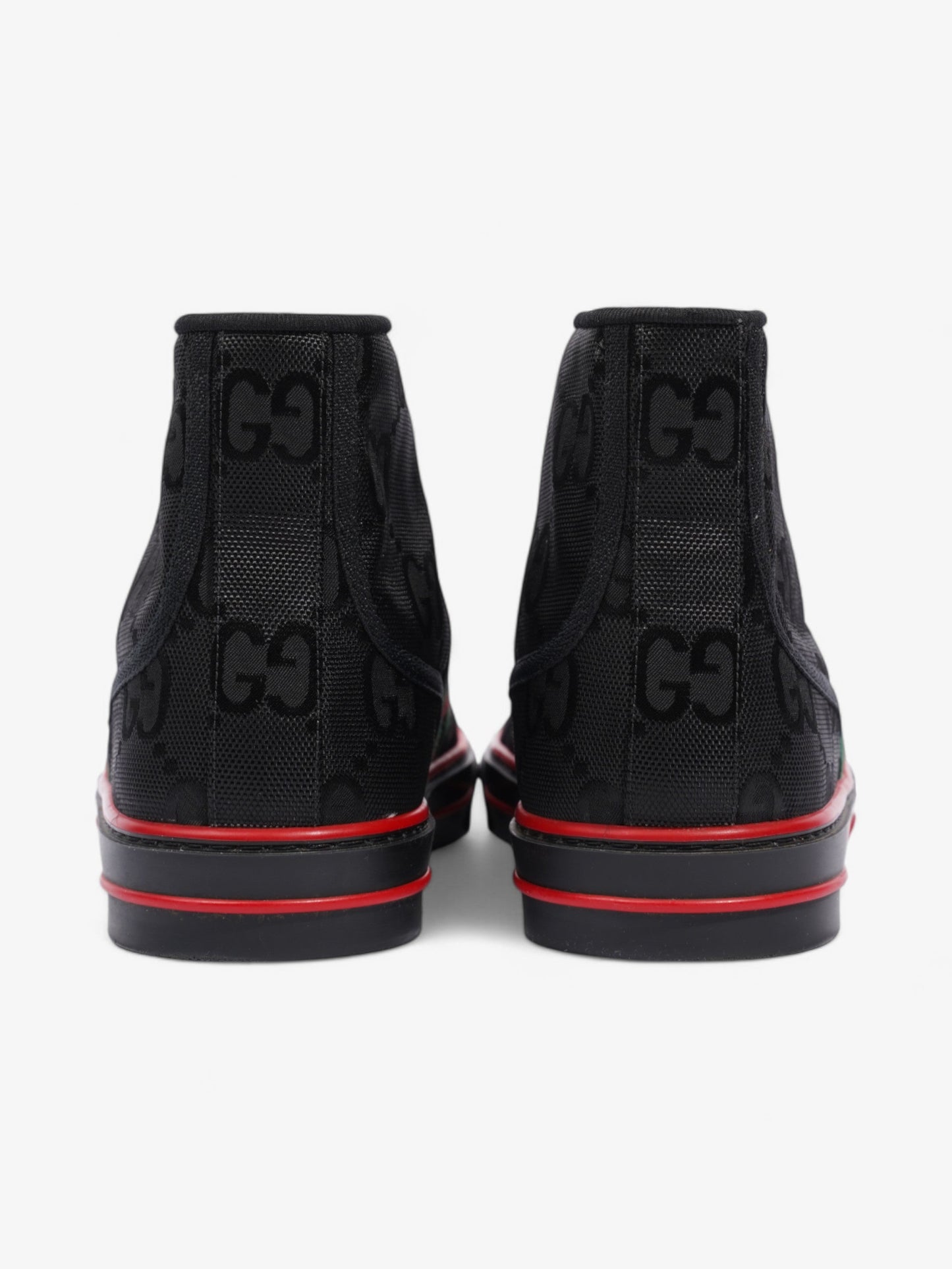 Gucci Off The Grid High-tops Black / Green / Red Canvas EU 44.5 UK 10.5