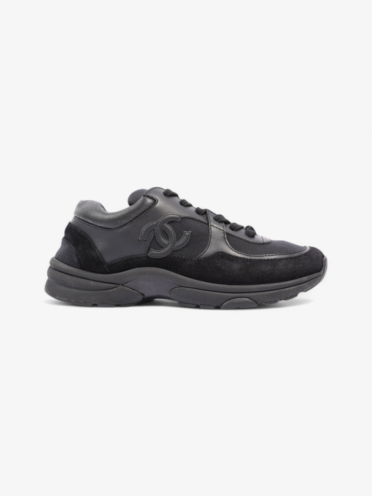 Chanel CC Runner Black Suede EU 36 UK 3