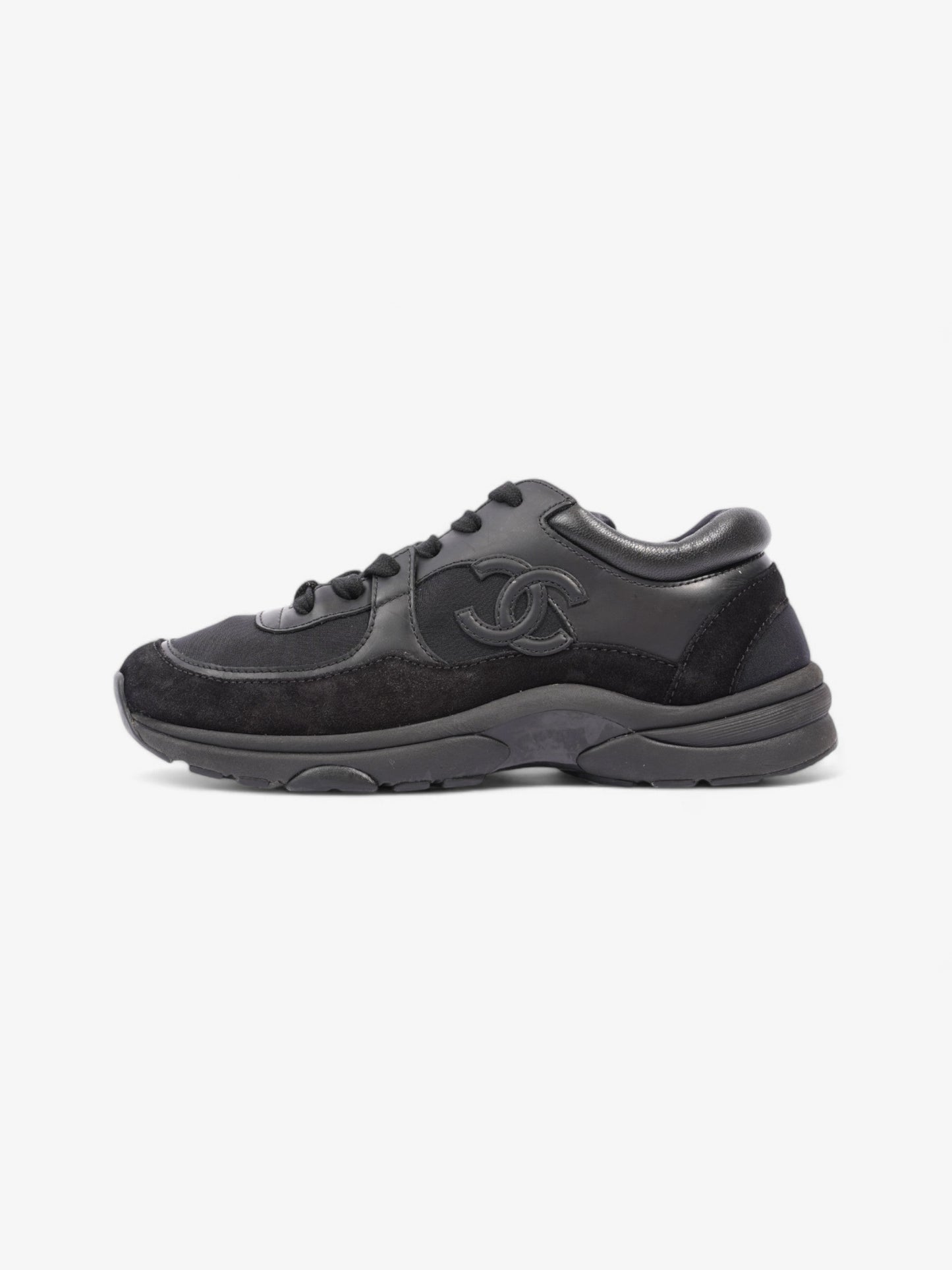 Chanel CC Runner Black Suede EU 36 UK 3