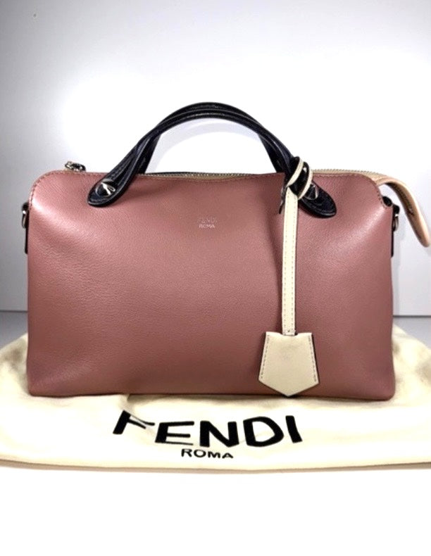 FENDI CALFSKIN LEATHER BY THE WAY MEDIUM BAG