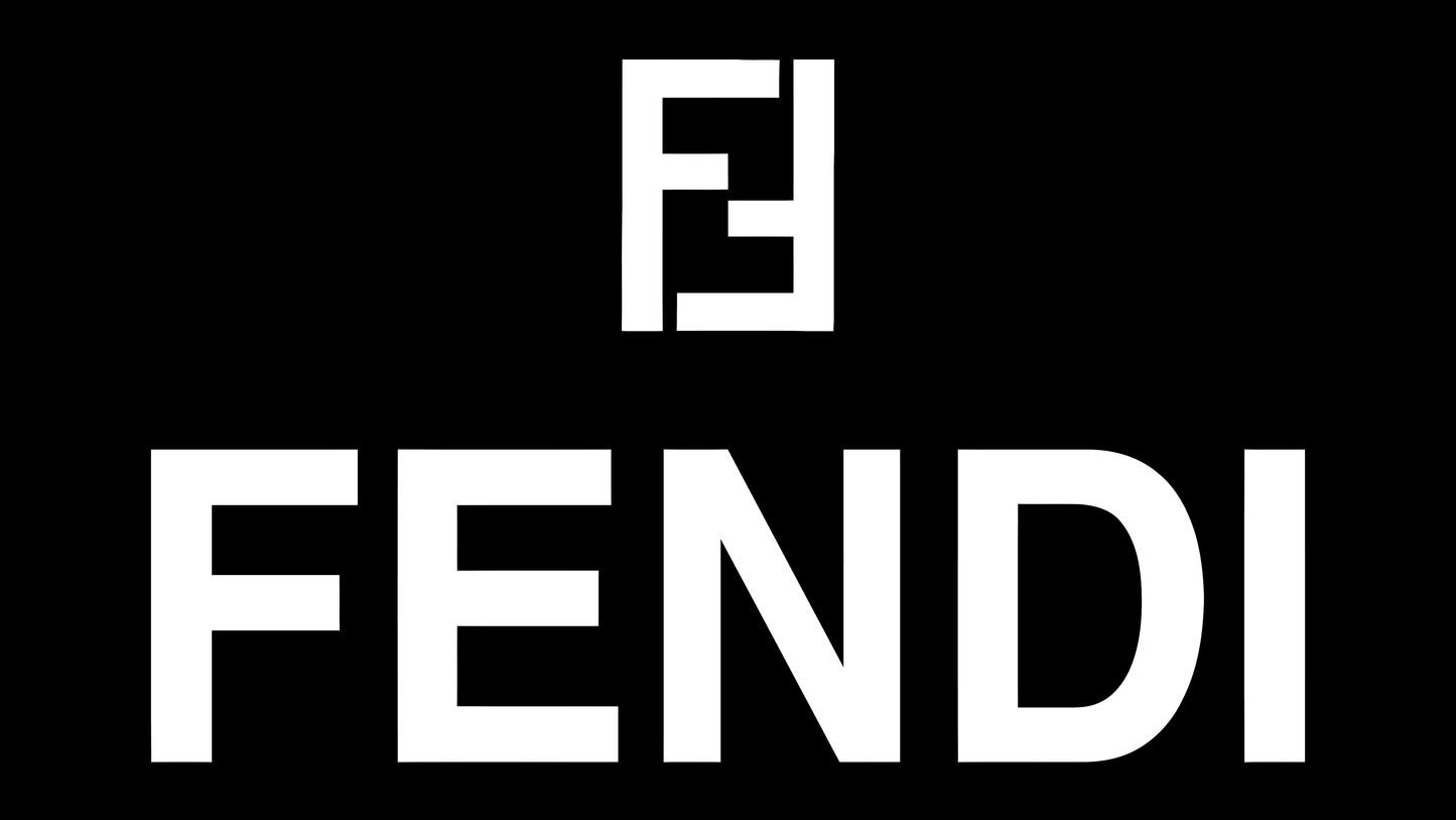 FENDI FF MONOGRAM CREW NECK KNITTED SHIRT