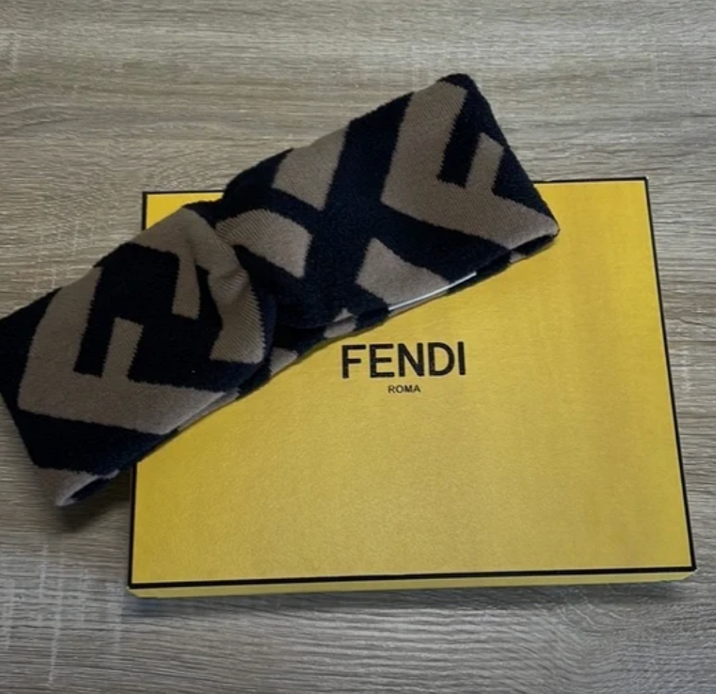 FENDI FF MULTICOLOR HAIRBAND