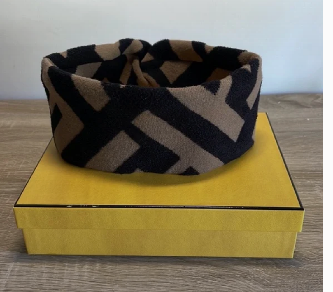 FENDI FF MULTICOLOR HAIRBAND