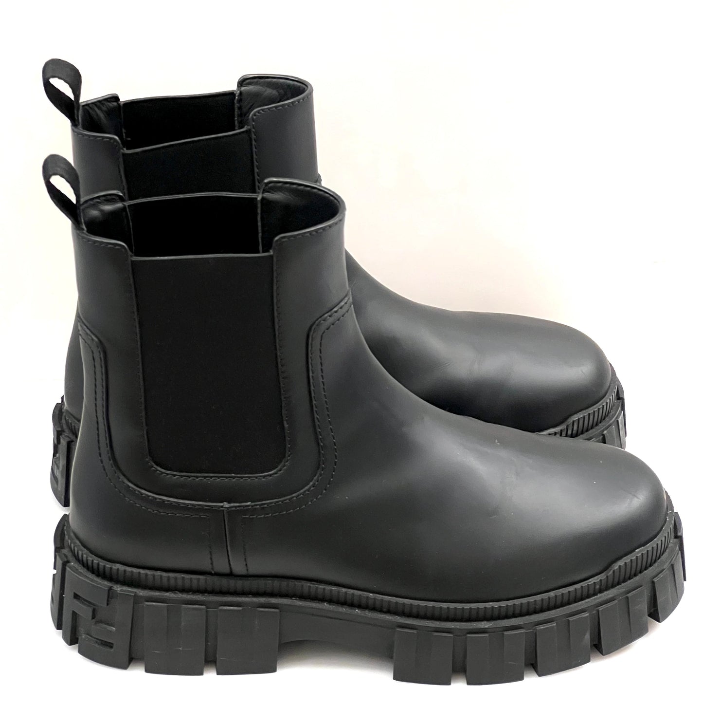 FENDI FORCE PLATFORM CHELSEA BOOTS