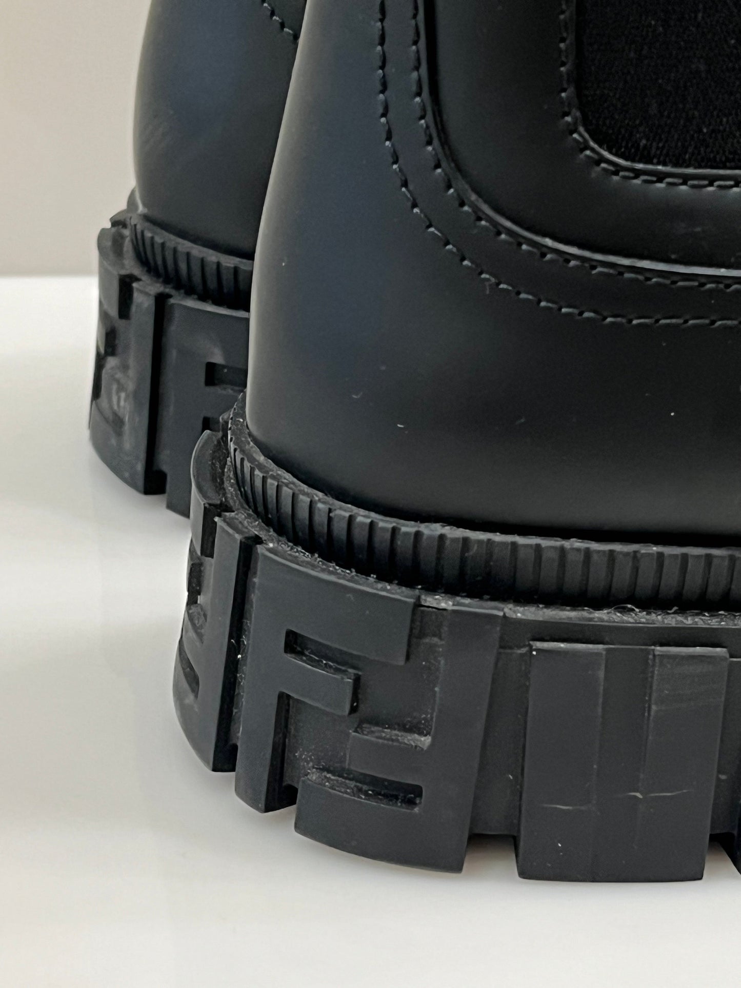 FENDI FORCE PLATFORM CHELSEA BOOTS