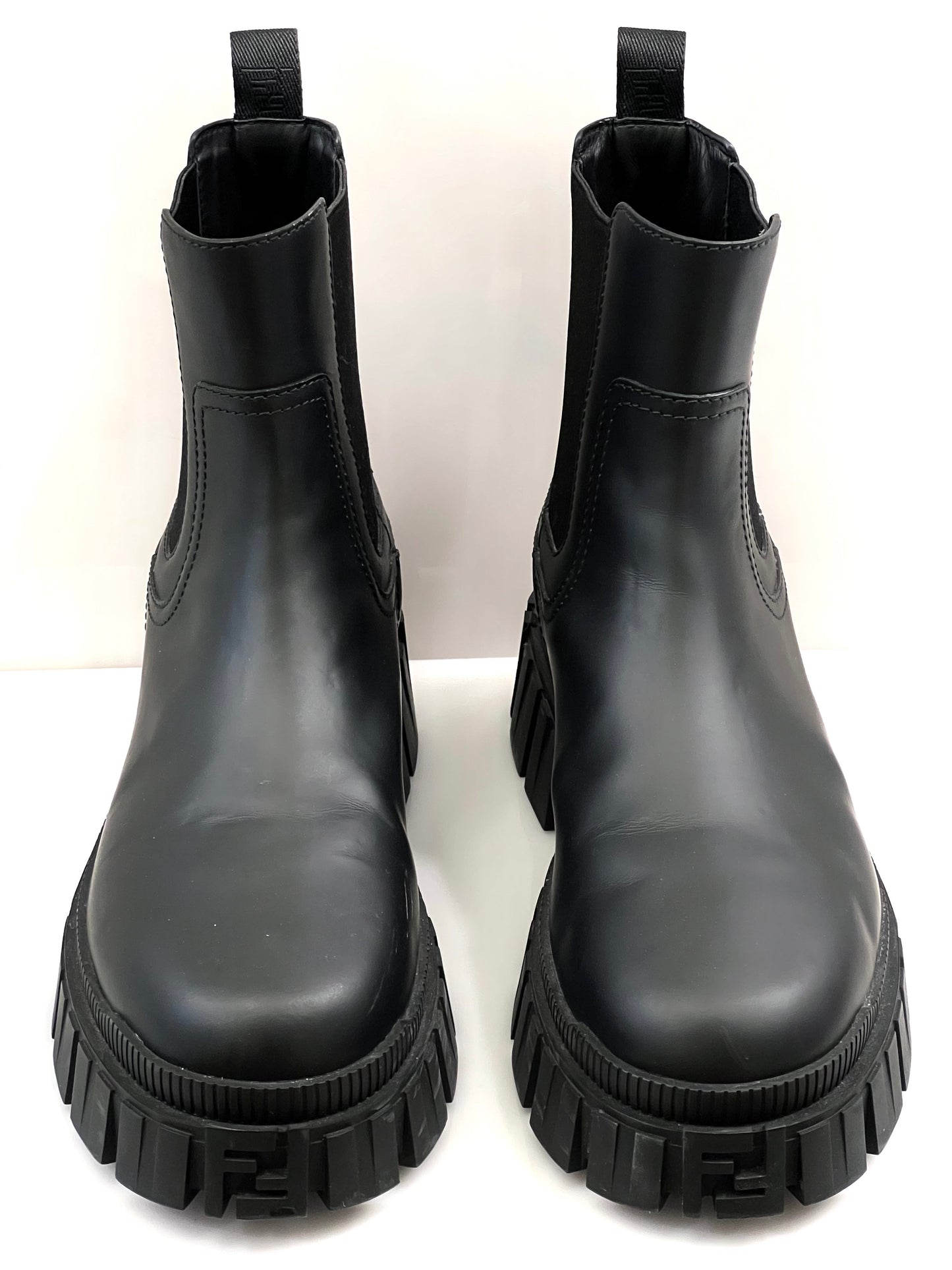 FENDI FORCE PLATFORM CHELSEA BOOTS