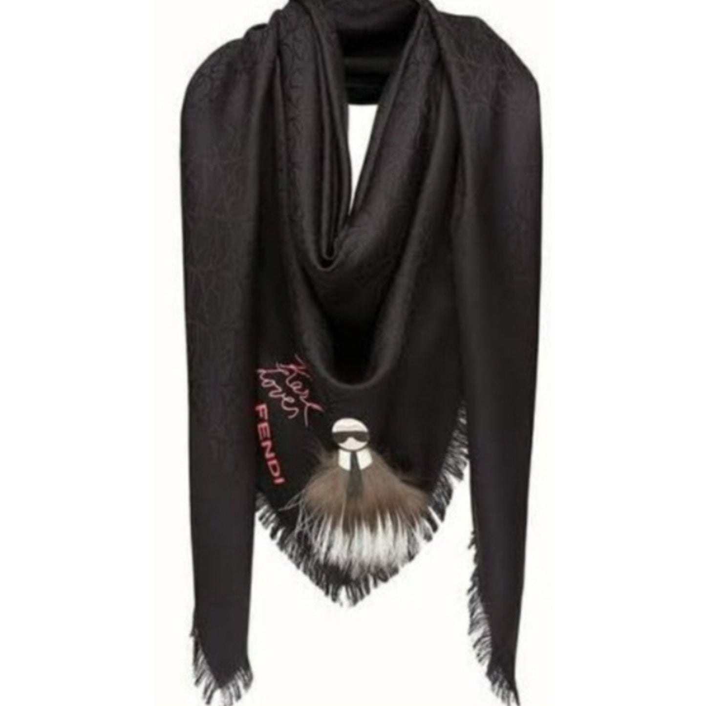 FENDI Karlito Shawl