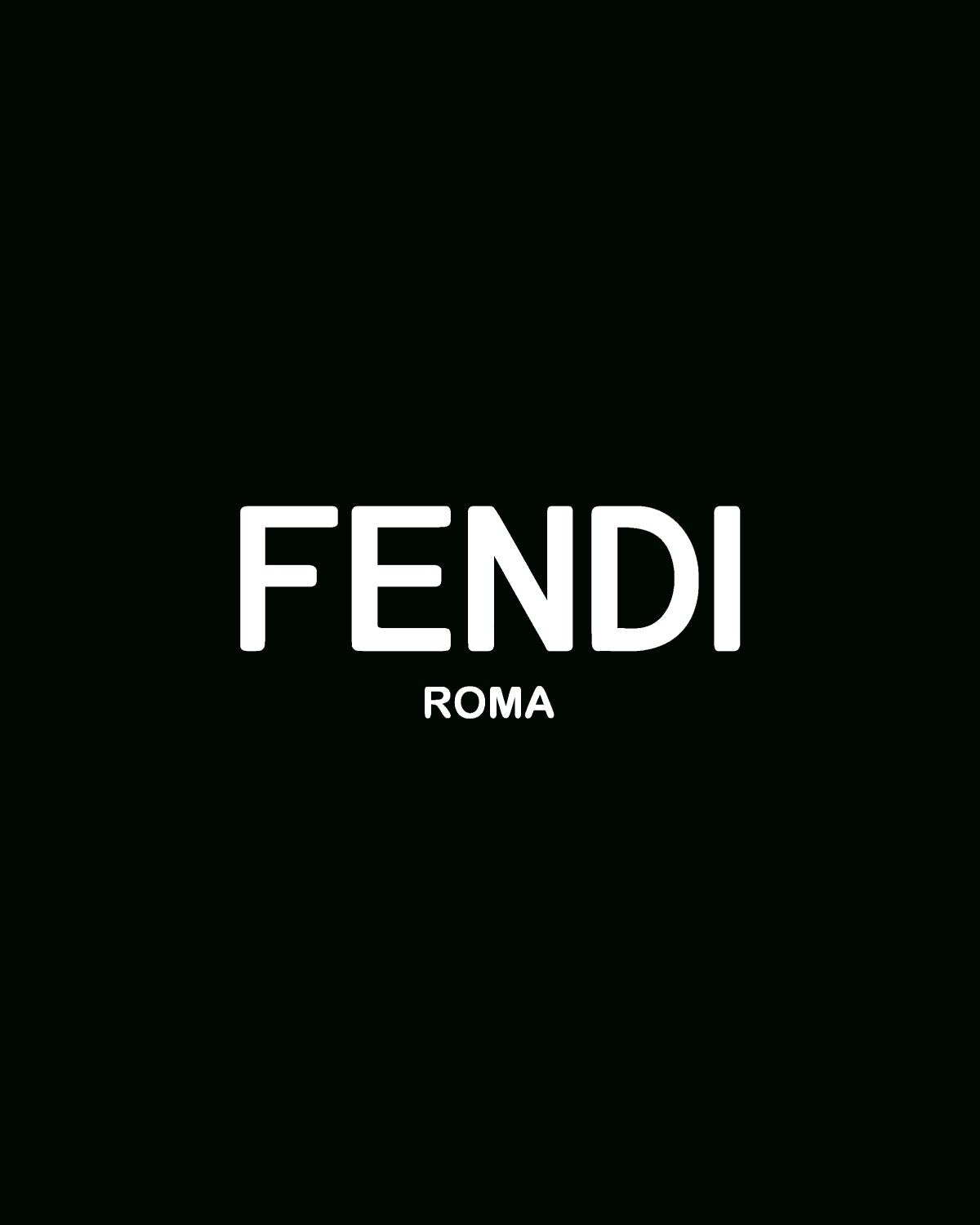FENDI LOGO LEATHER PLATFORM SANDALS