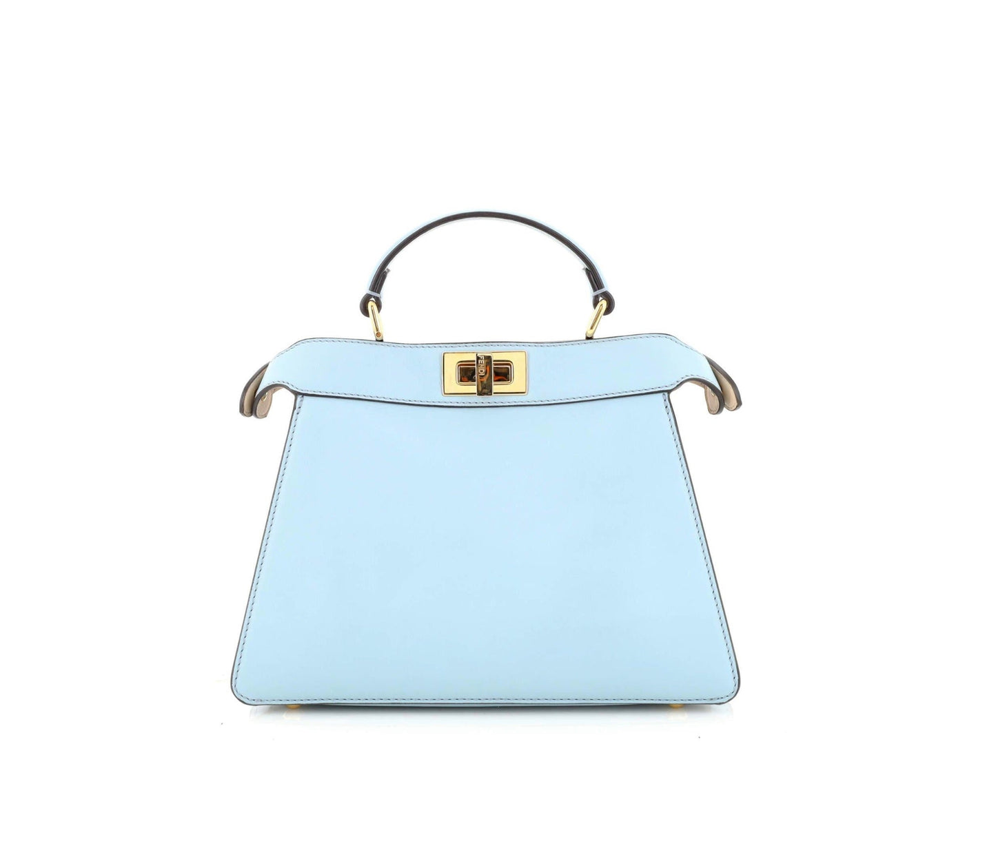 FENDI PEEKABOO ISeeU PRINTED LEATHER BAG