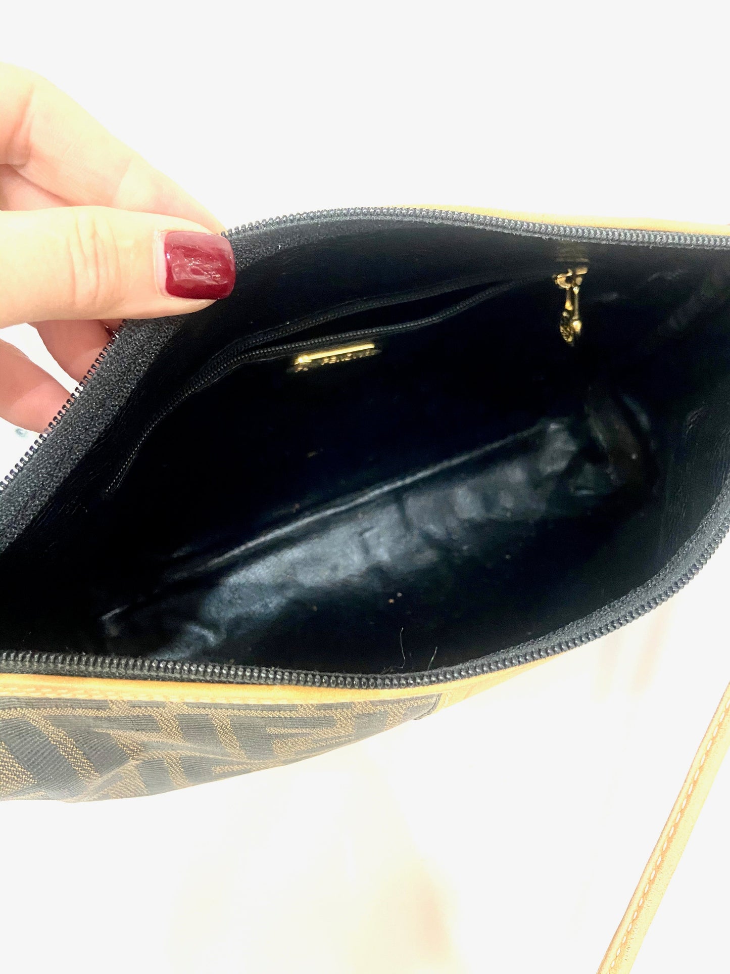 FENDI ROMA VINTAGE ZUCCA CROSSBODY BAG