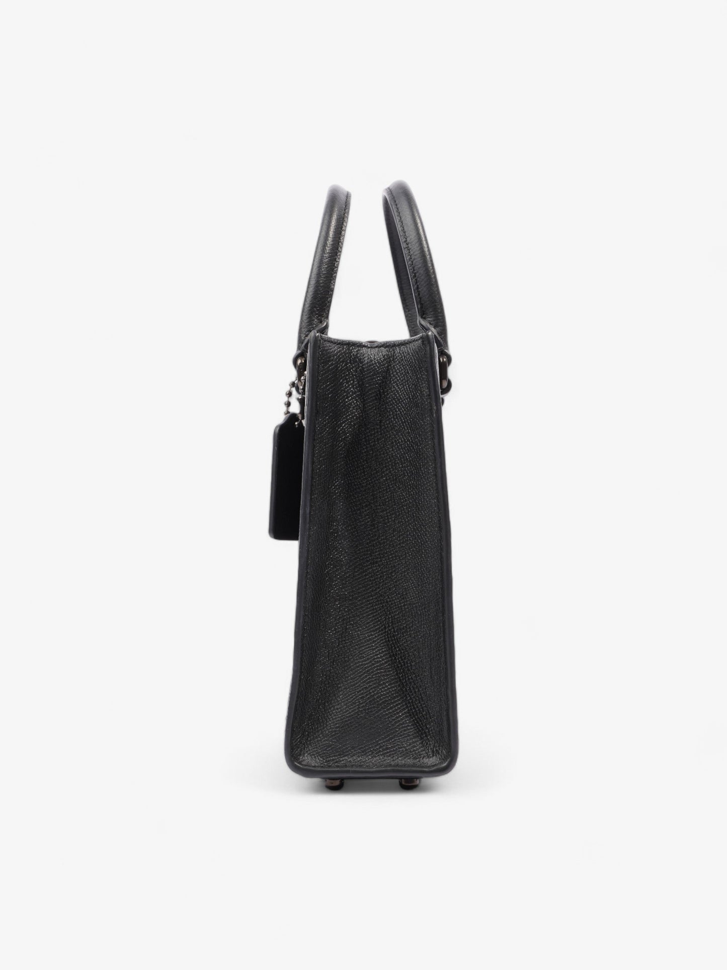 Coach Tote Black Leather 16