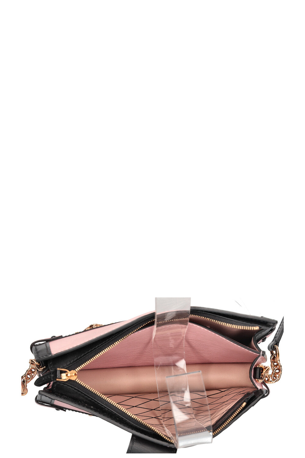 LOUIS VUITTON Trunk Clutch Epi Pink
