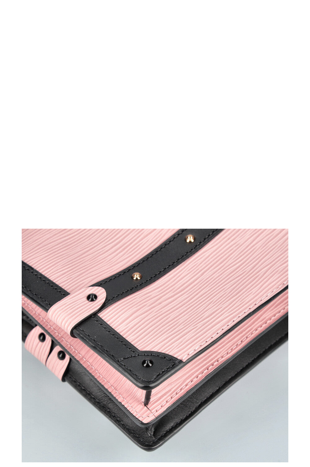 LOUIS VUITTON Trunk Clutch Epi Pink